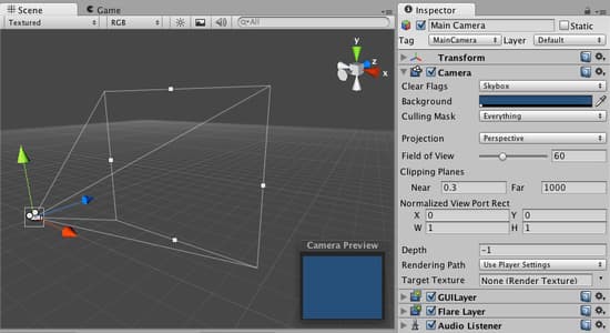 Unity3D Camera组件属性详解与使用指南