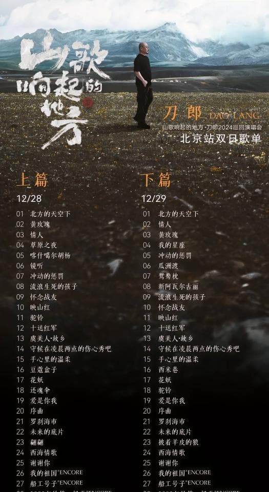 刀郎北京演唱会:强势回归 仍是顶流——哈斯丹评
