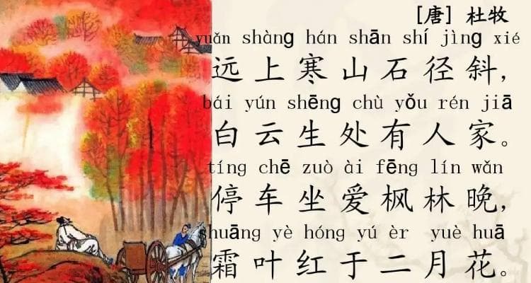 秋天和红叶的诗句有哪些？秋风红叶入诗来：赏析秋天红叶的绝美诗句!