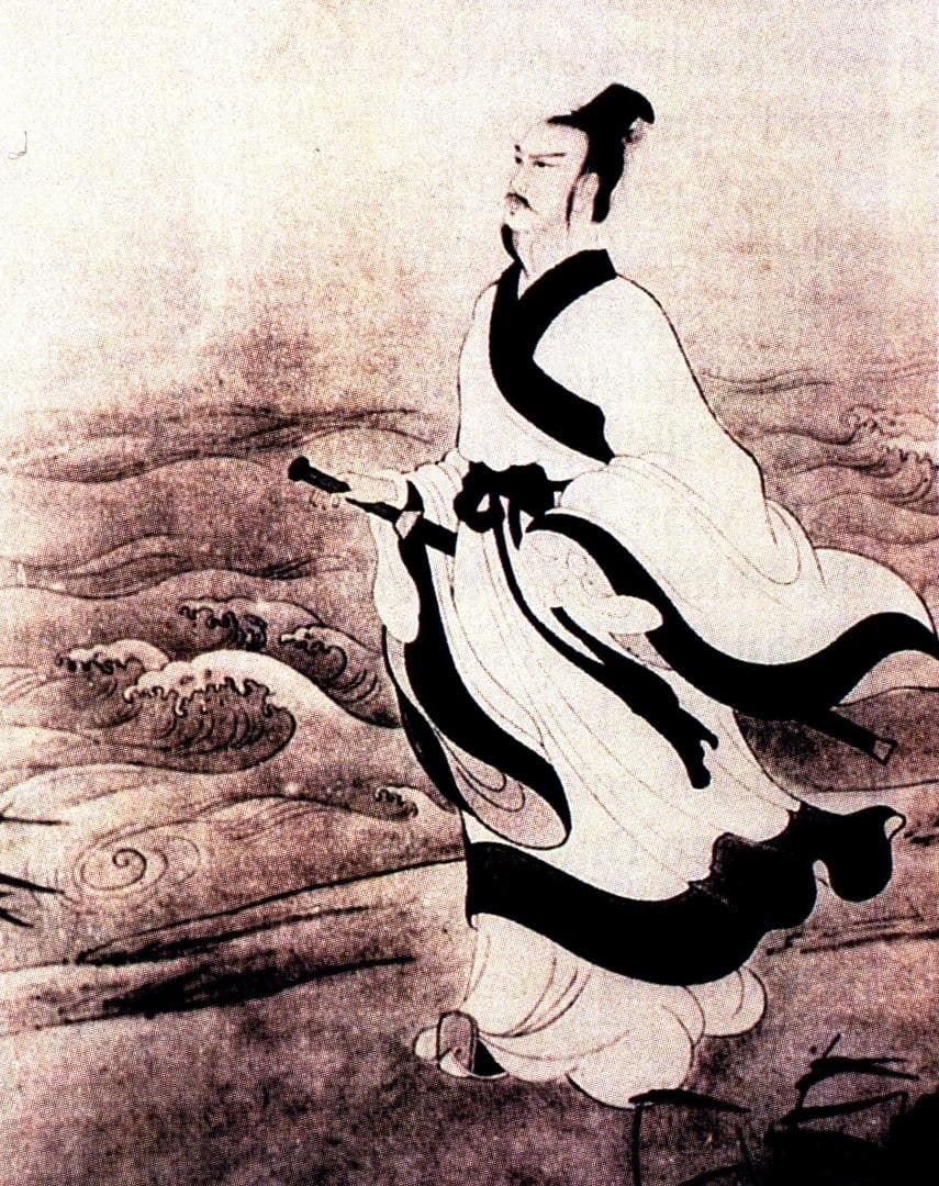 屈原是虚构人物，在历史上并不真实存在
