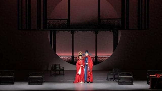 原创歌剧《桃花扇》在京上演 传统经典焕发现代艺术魅力