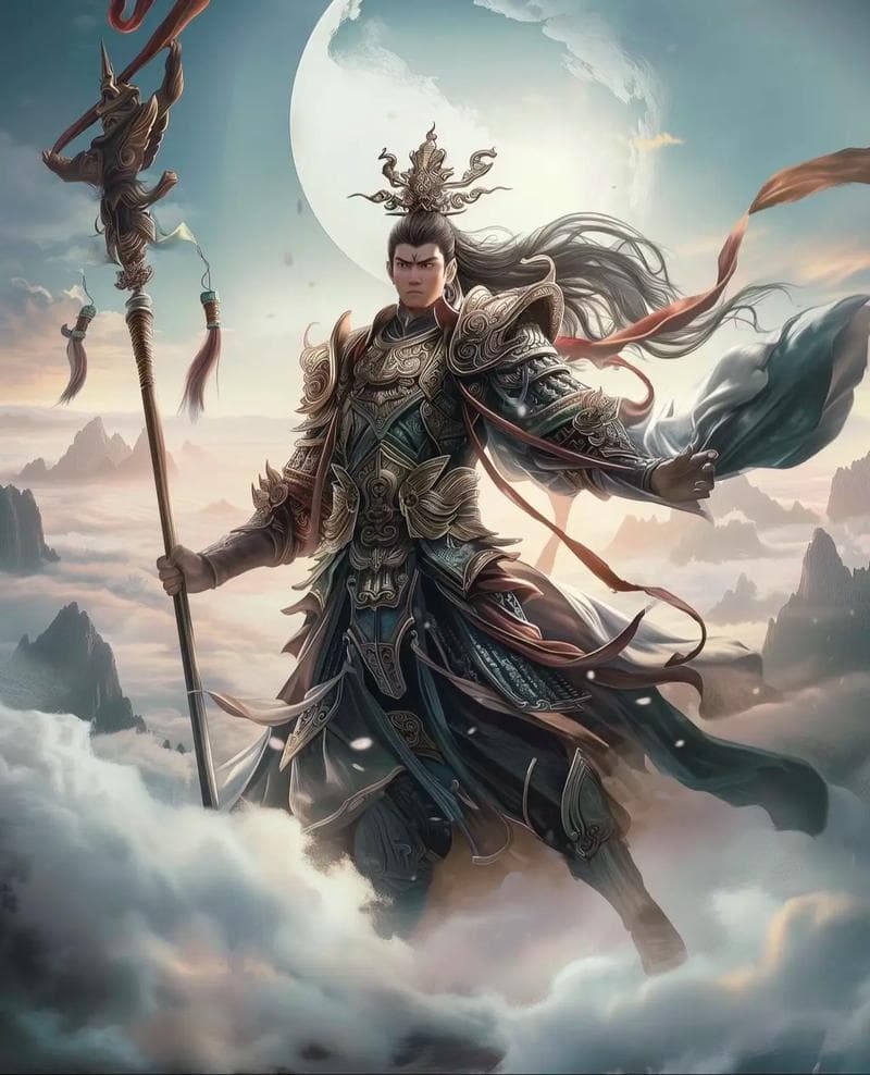 杨戬：清源妙道真君的传奇与演变