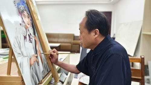 南昌瓷板画将烧瓷与绘画完美融合