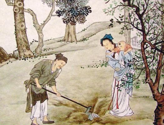 解析传统孝道故事：郭巨埋儿的历史意义与现代反思