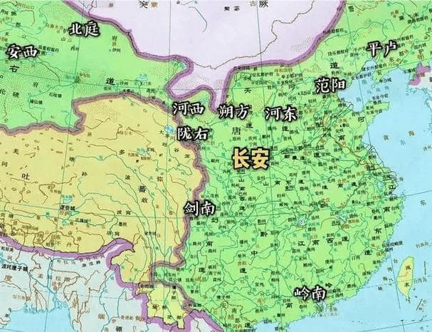 唐玄宗时期的十大节度使：各镇兵马，各守一方