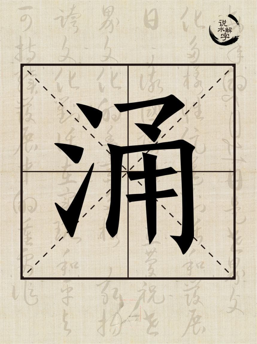 水文化丨说水解字：涌