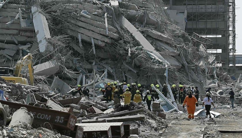在建审计大楼震中倒塌，参与修建的泰方公司深陷流动性危机、曾卷入多起致命事故