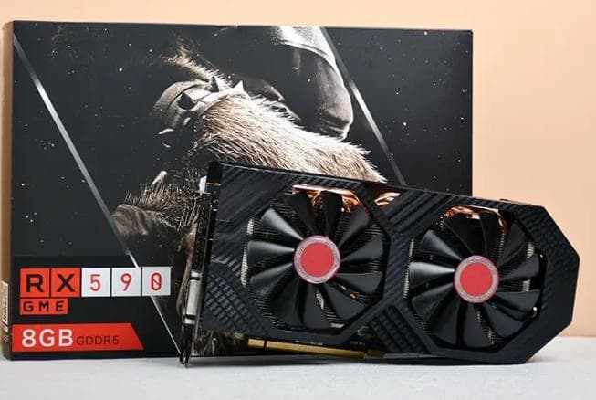 讯景rx590gme黑狼功耗