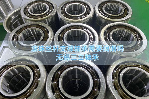 滚珠丝杆支撑轴承需要润滑吗？应该怎么润滑？