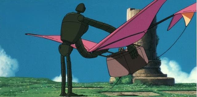<天空之城>色彩运用全解析：从神秘紫色到希望之绿