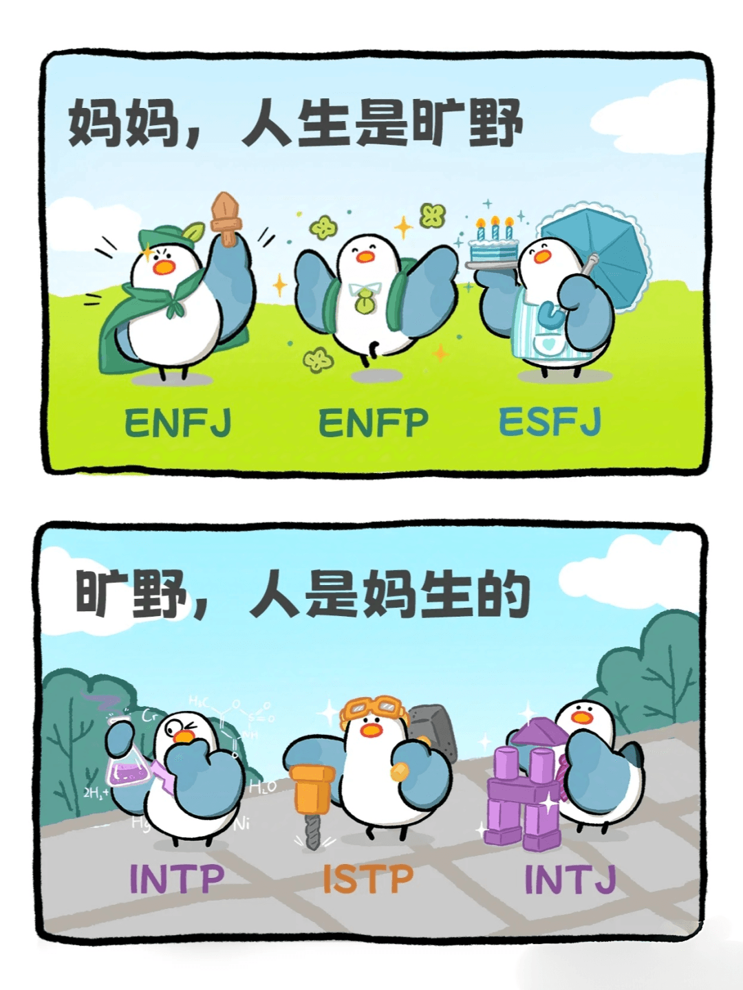 才不是玄学，MBTI是科学！