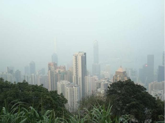 在全球范围内，空气污染相关的肺癌死亡率正在攀升