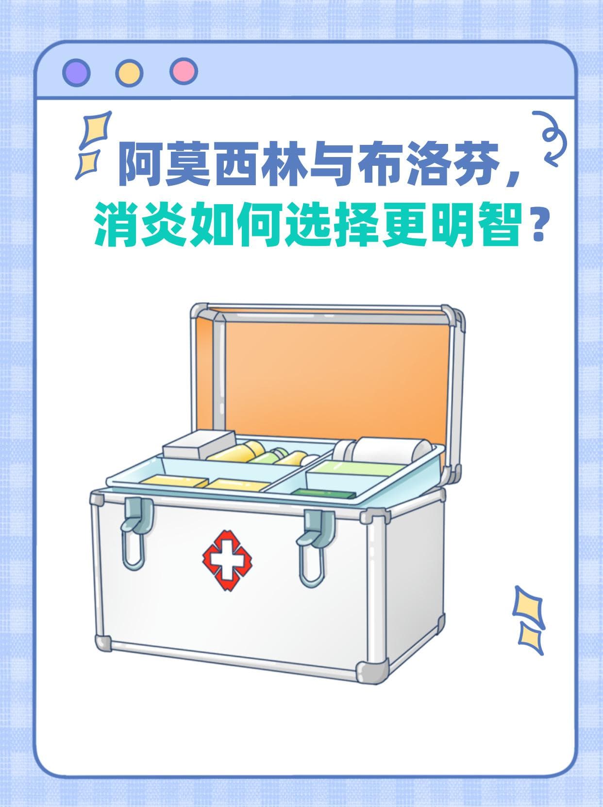 细菌感染用阿莫西林，其他炎症用布洛芬，消炎药使用指南