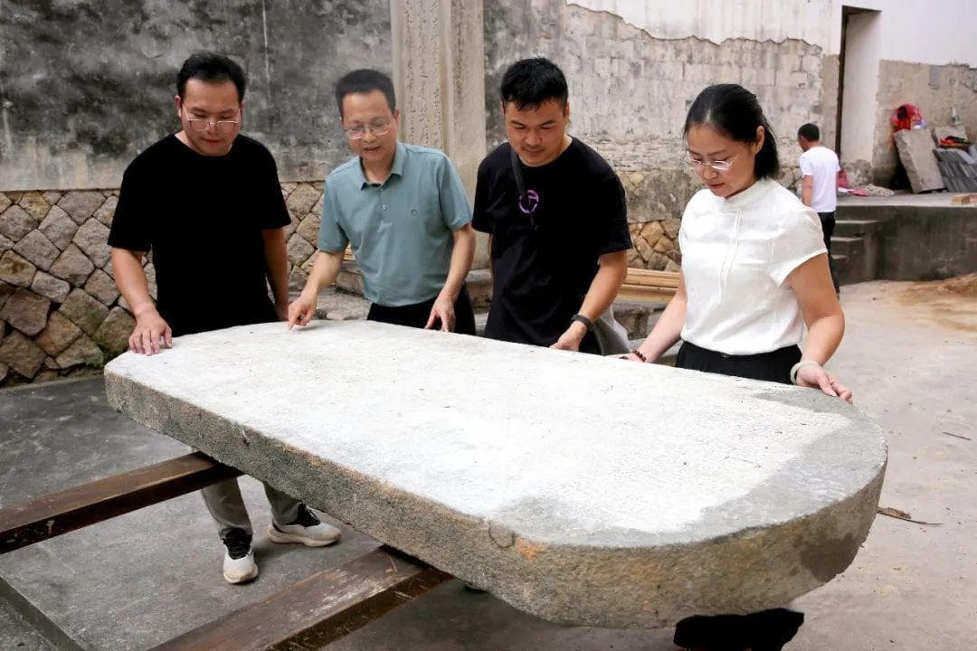 明代碑刻移交区博物馆，探秘400余年前的一段宁德故事！