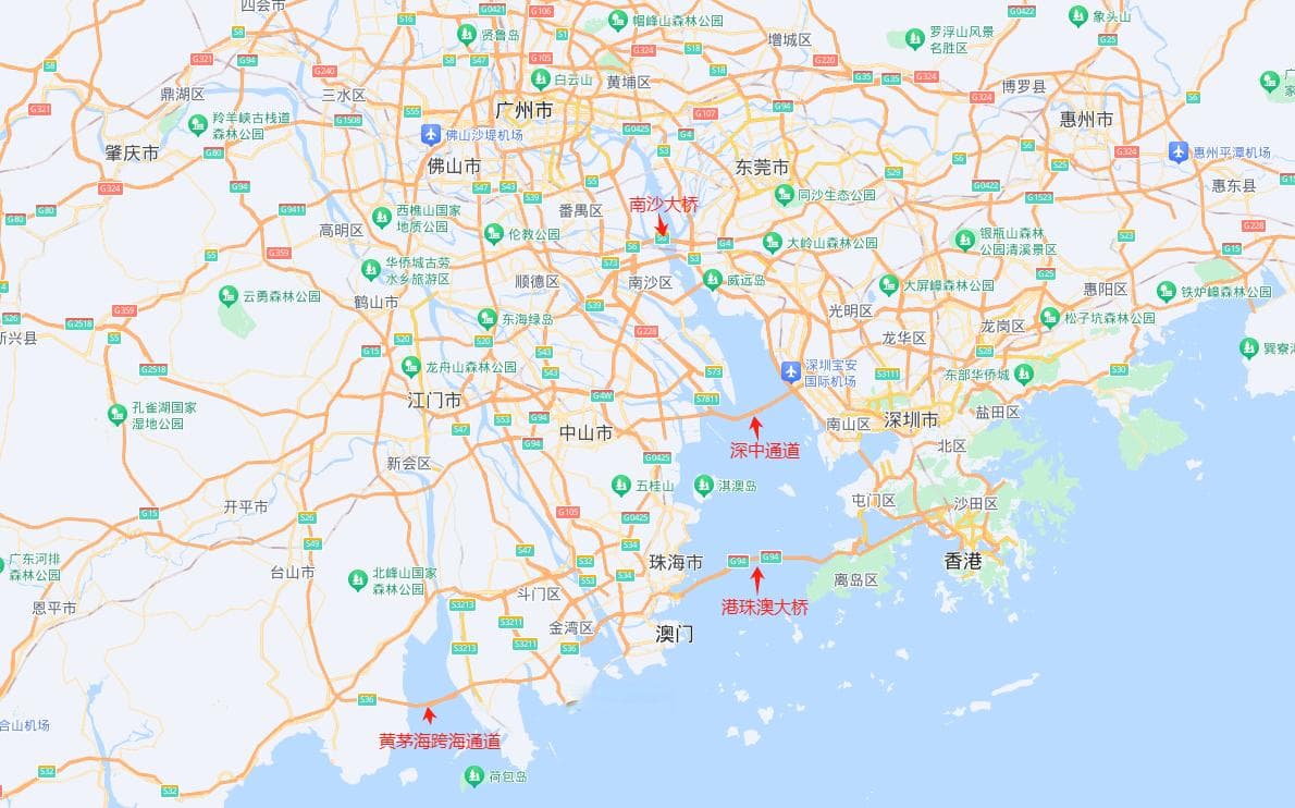 7年建设4条黄金通道，新质生产力托举湾区之“桥”