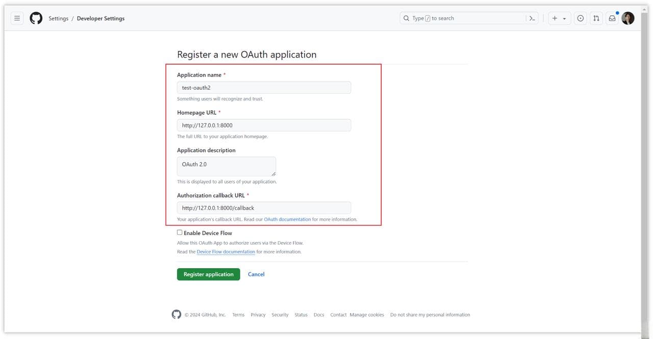 使用GitHub的OAuth 2.0服务登录第三方网站：图文教程