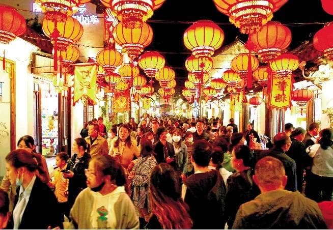 江苏高邮运河·盂城驿街区：史遗驿站数盂城 邮亭车马递人生