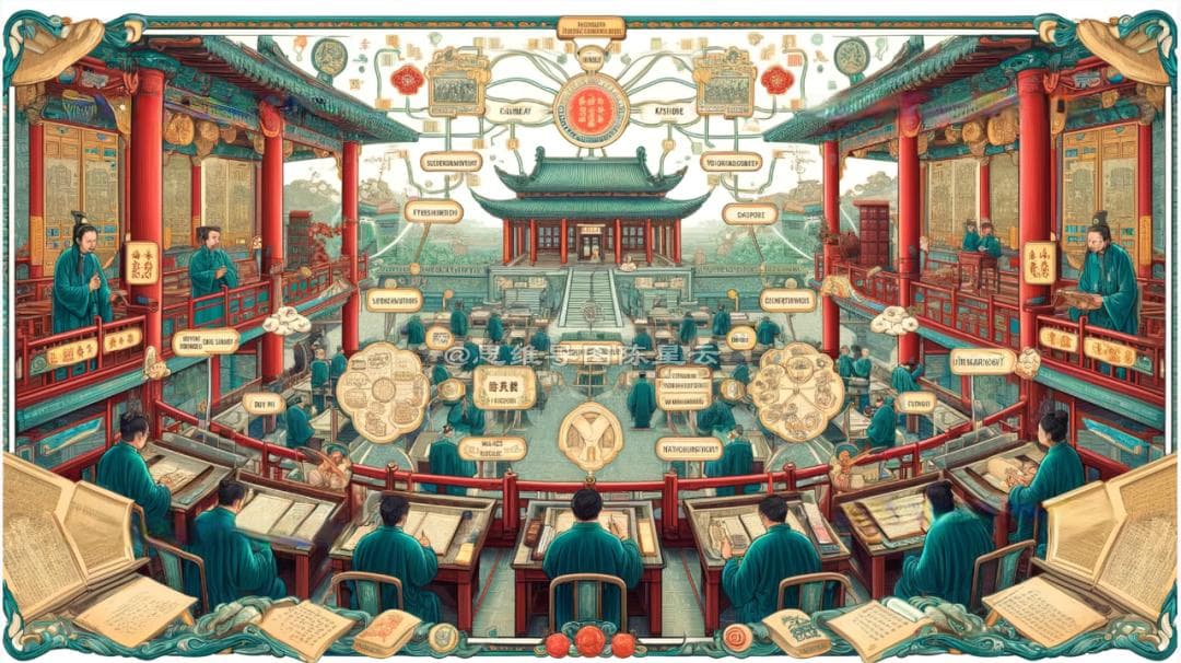 中国古代科举考试制度知识大全思维导图