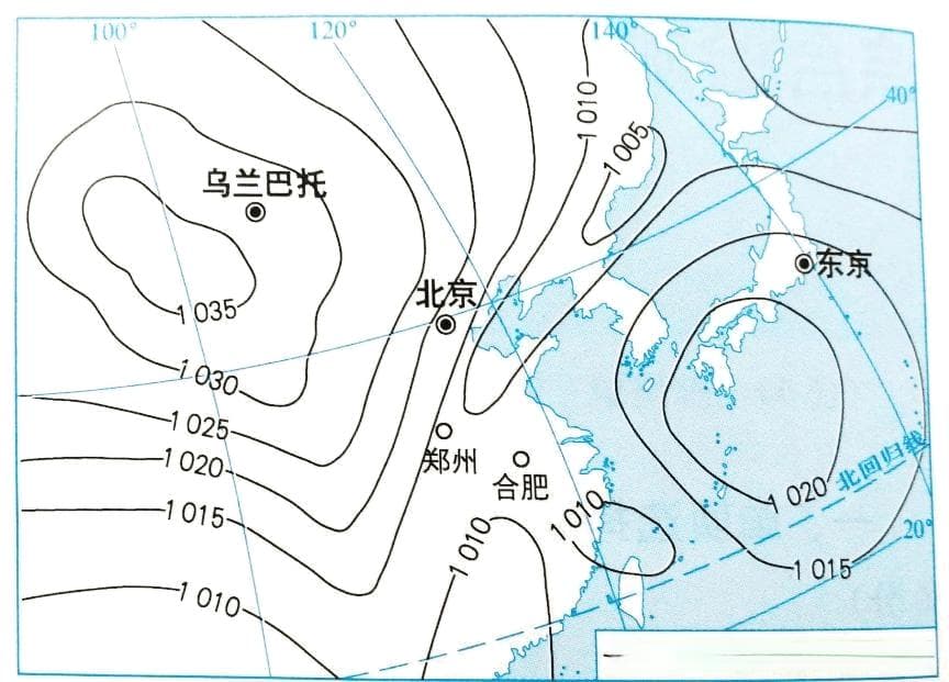 【等压地理】高考地理中的等压线图判读，等压面上的等高线相当于等高面上的等压线？！
