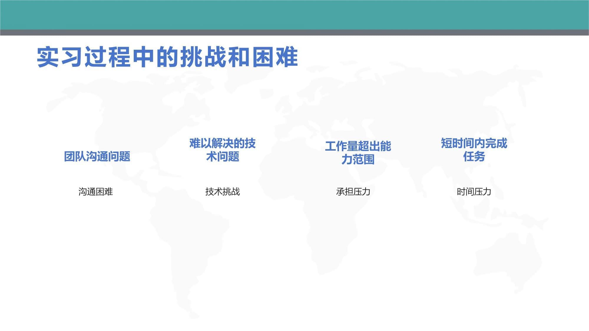 实习过程中如何处理工作中的挑战和困难