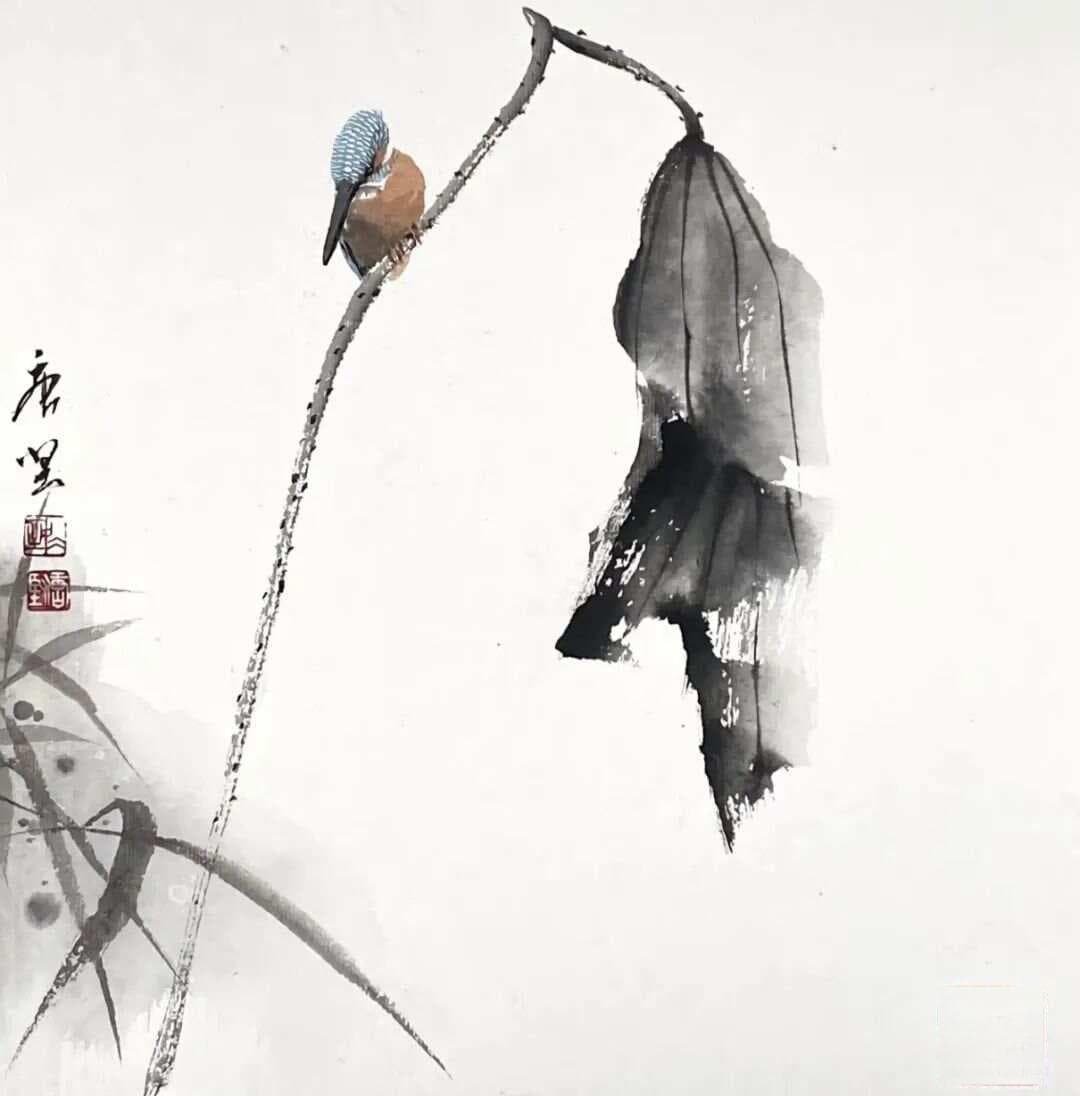 残荷，小翠，极简、空灵之美~