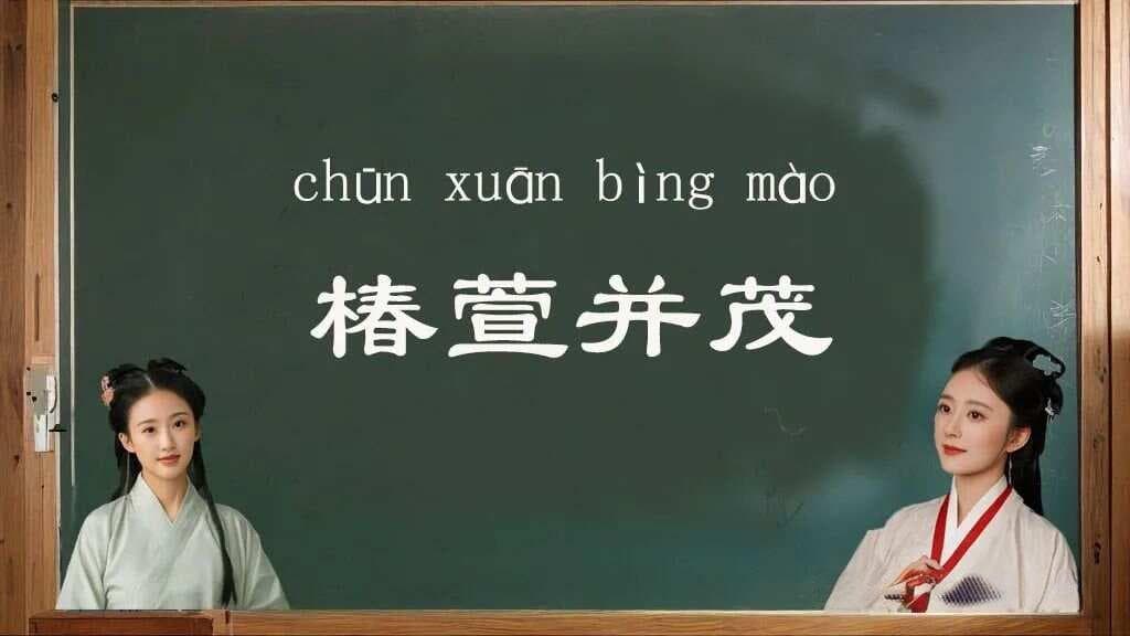 每天一个成语——椿萱并茂，“椿萱并茂，棠棣同馨”是什么意思？