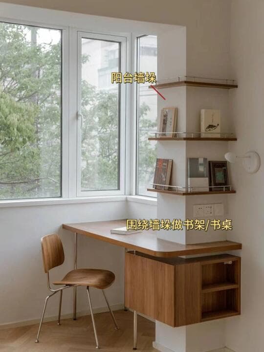 阳台墙垛美化：让空间更实用又美观的装修方案