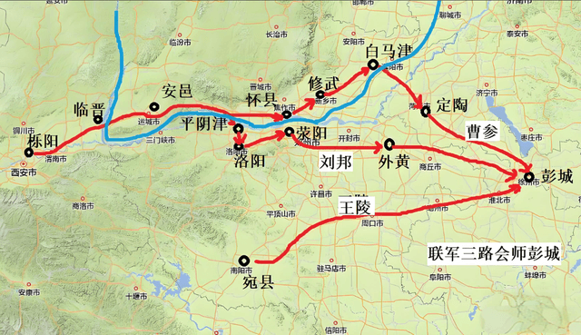 彭城之战中刘邦率56万大军为何惨败，他到底输在哪里？