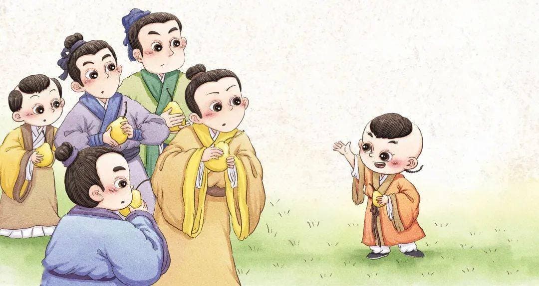 《三字经》里的历史人物：孟母、窦燕山、黄香和孔融的故事