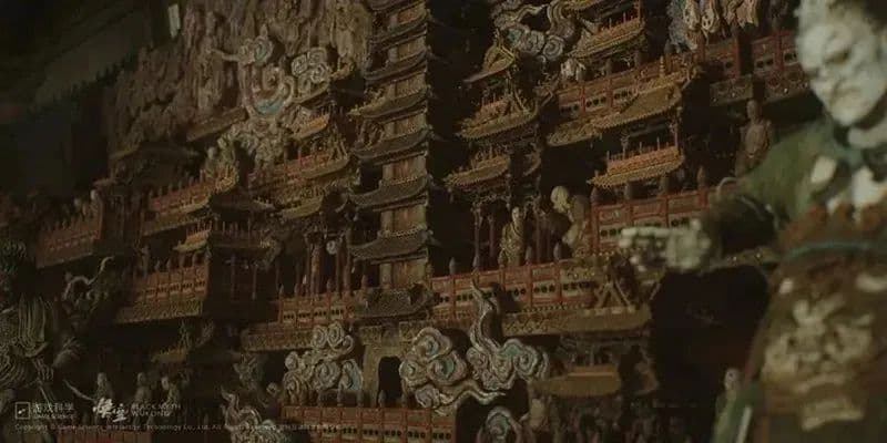 屋檐上的文脉丨《黑神话：悟空》篇——悬塑