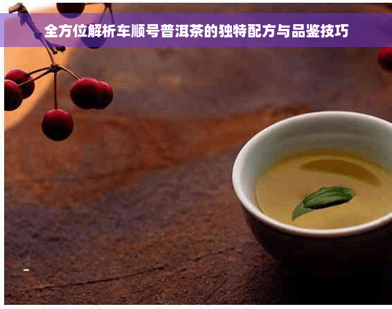 全方位解析车顺号普洱茶的独特配方与品鉴技巧