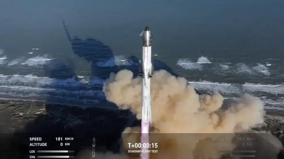 SpaceX新一代星舰发射失败：二级飞船解体，团队将深入分析原因