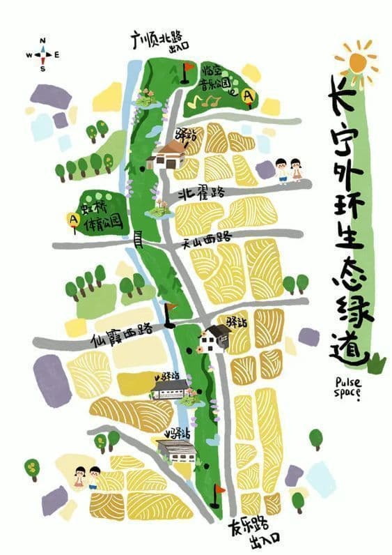 上海清明骑行路线推荐（附区域+线路图）