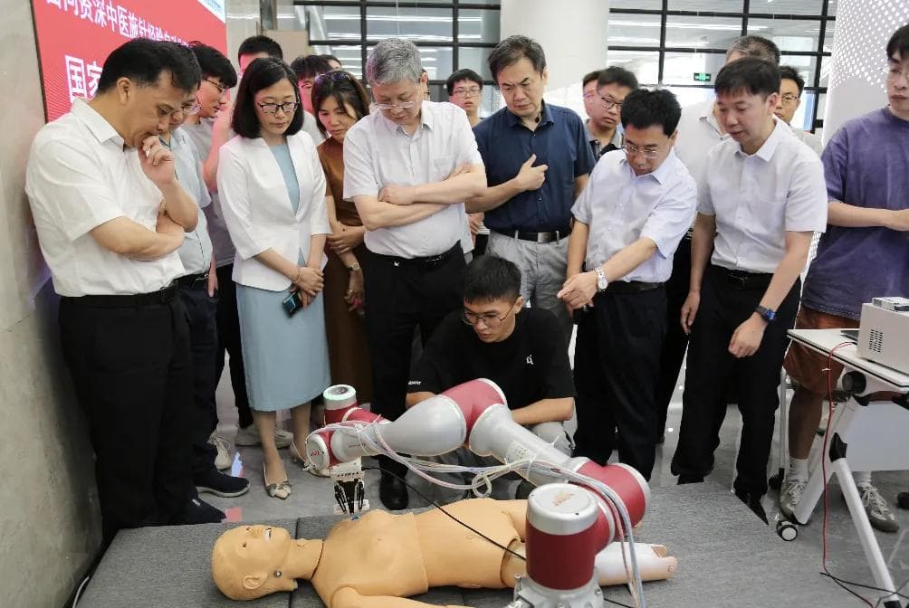 找得准穴位，还能“得气”，针灸机器人如何实现提插捻转？