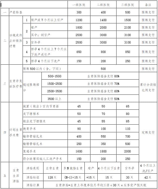 一文解答！生娃医疗费如何报销、生育津贴领多少？