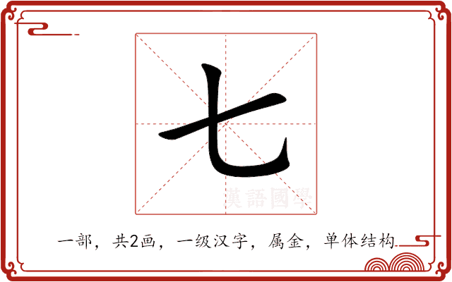 七的意思和解释