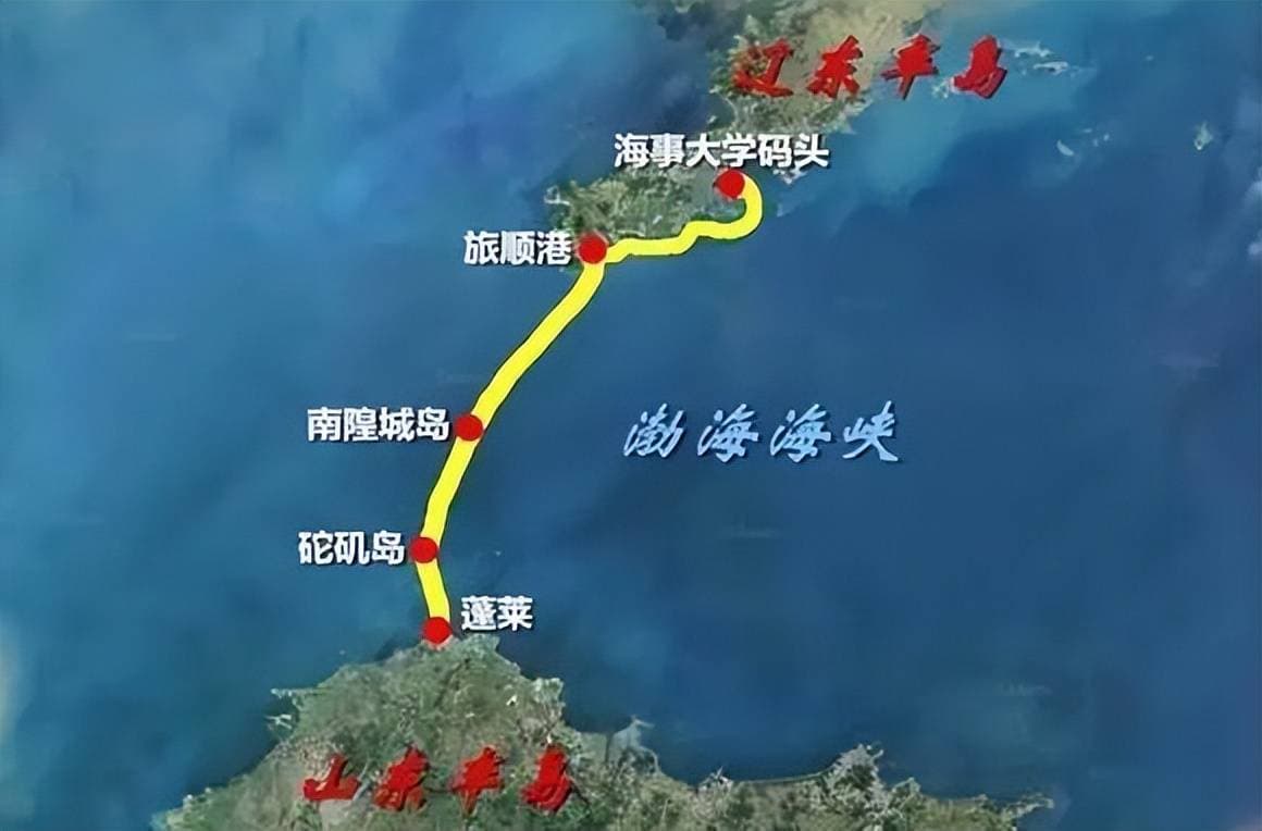 渤海湾大桥总投资估值3000亿，突破时速600千米，成第一个水下桥