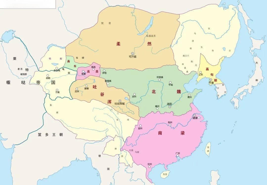 中国历史上以“梁”为国号的朝代及政权