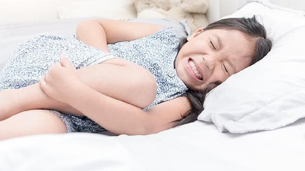 孩子突然肚子疼呕吐是怎么回事,怎么做