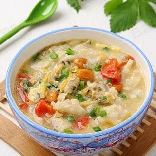 海鲜疙瘩汤的做法与功效
