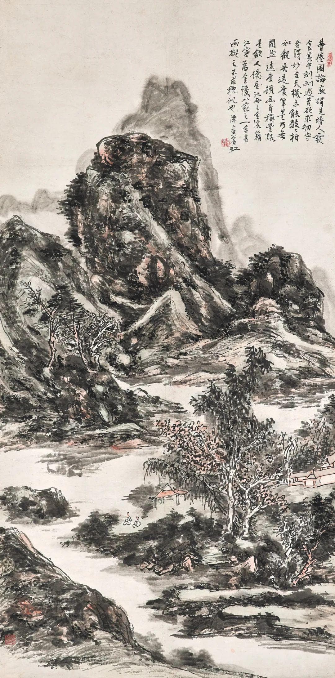 大山大水的美，在这些名家画作中