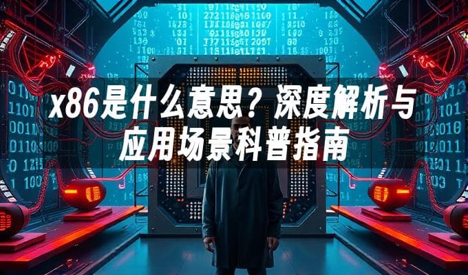 x86是什么意思？深度解析与应用场景科普指南