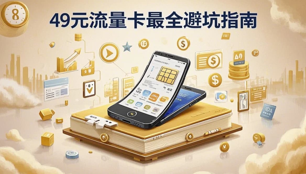 49元流量卡最全避坑指南，新手必看！