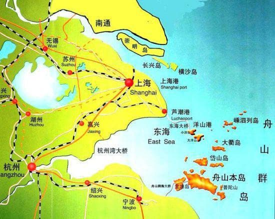 舟山群岛的地理位置与地理特征