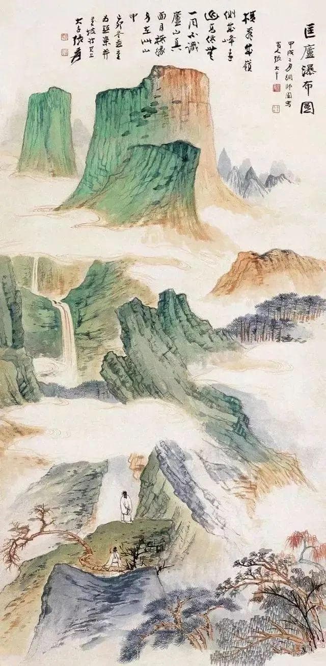清晨阅读丨青绿山水画上色技法大揭秘，让你轻松成为绘画大师