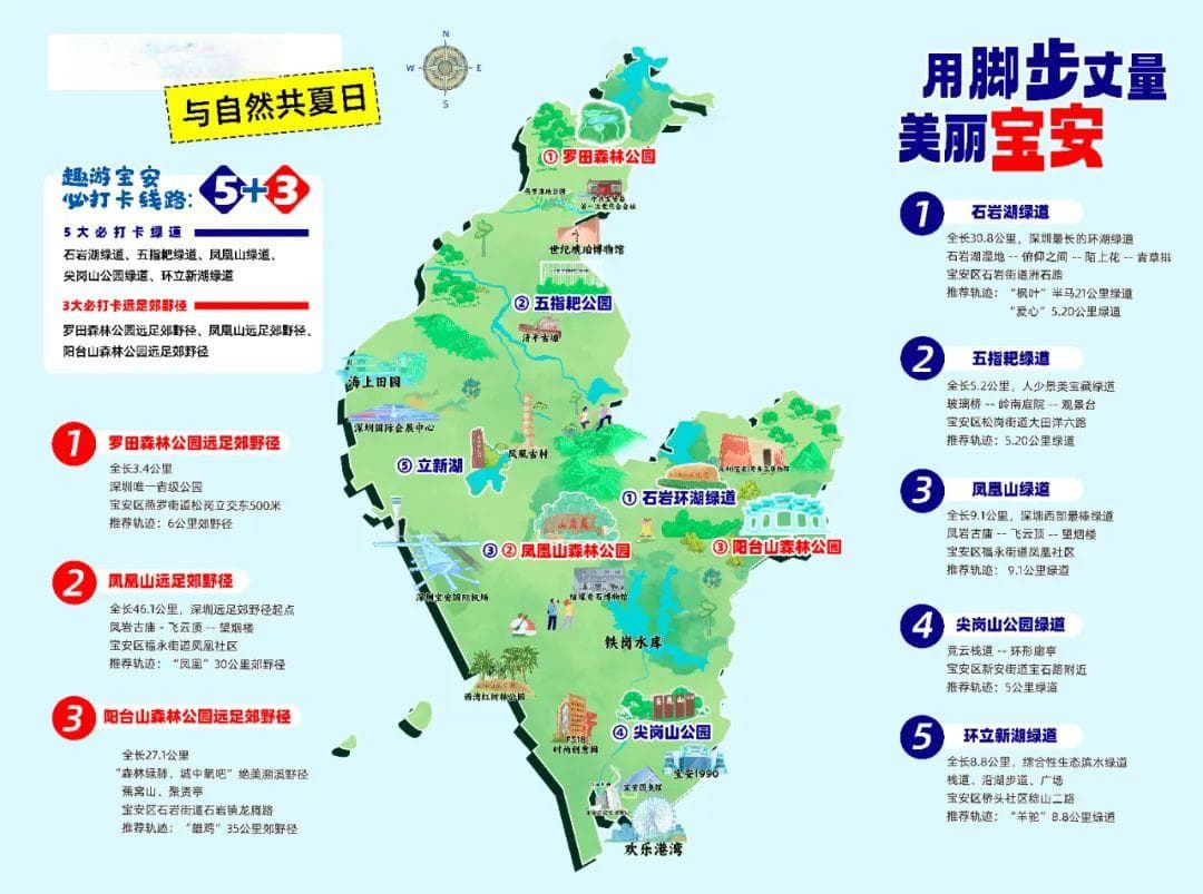 五一假期去户外怎么玩？宝安8大必打卡绿色休闲线路陪你