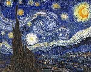 梵高名作《星夜》：从精神病院窗口望向永恒的星空