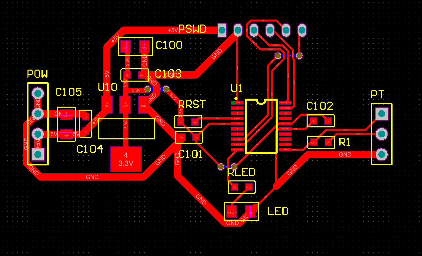 STM32F030F单片机IO口端电压电流特性测试报告