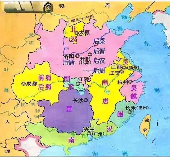 五代十国版图变迁：谁才是真正的赢家？