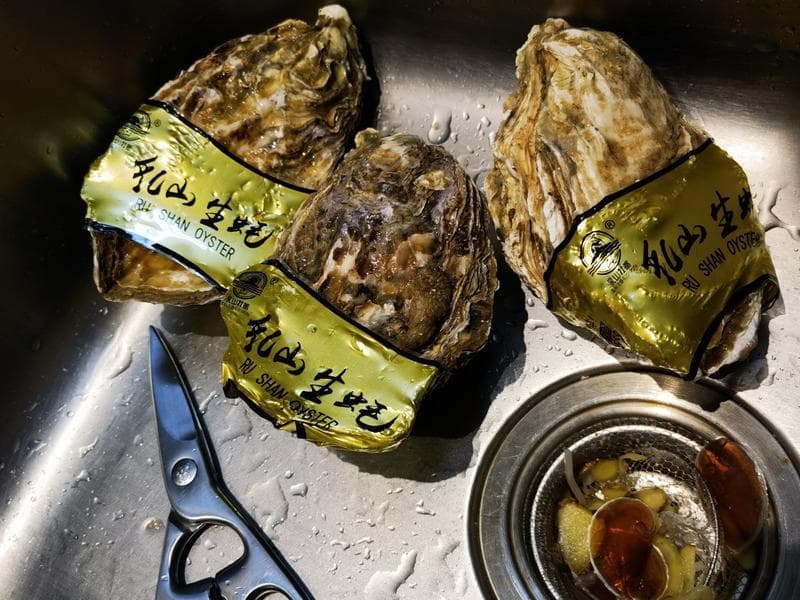 清蒸乳山生蚝